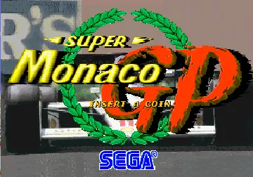 Super Monaco GP (Japan) (En,Ja) screen shot title